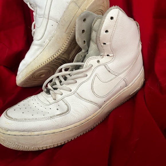 nike air force 1 high 07 triple white-US size 10.5 - Picture 2 of 6